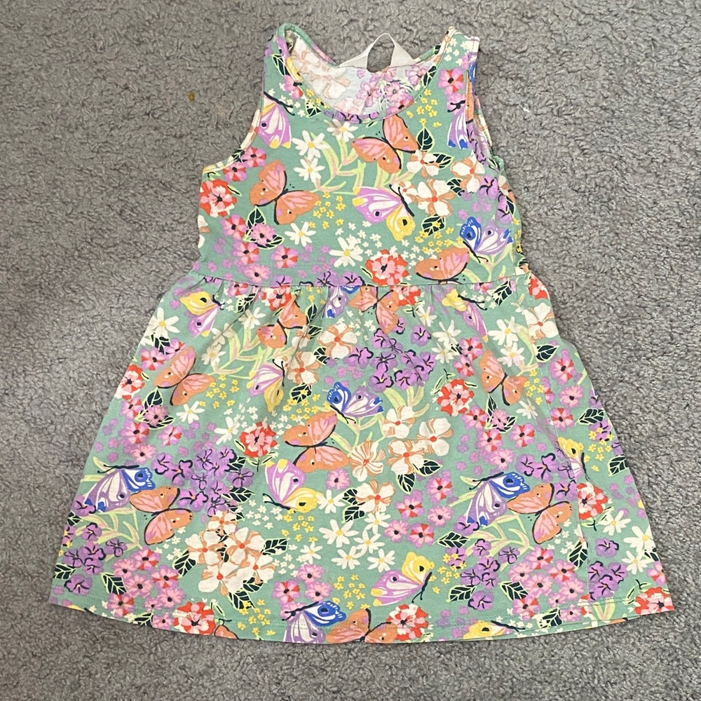 H&M Kids Dress - Multicolor Floral and Butterfly